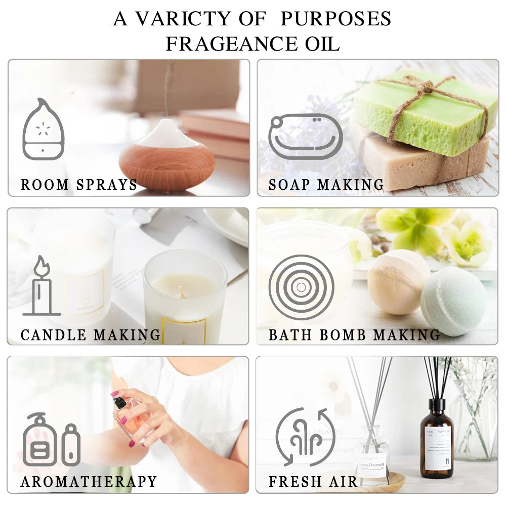 4 Fl Oz Essential Oil – Aromatherapy for Diffusers, Candles, Soap, and Home Fragrance