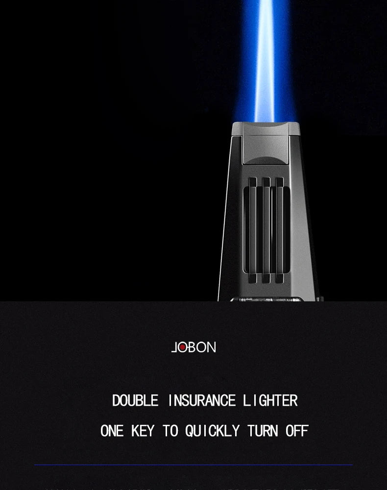 Big Jet Flame Torch Lighter – Adjustable Turbo BBQ, Kitchen, and Cigar Torch