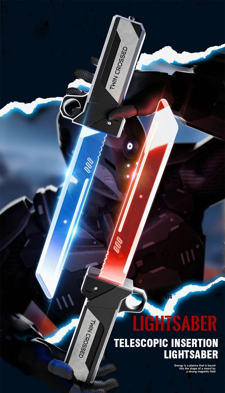 Double-Bladed Light Sword Toy