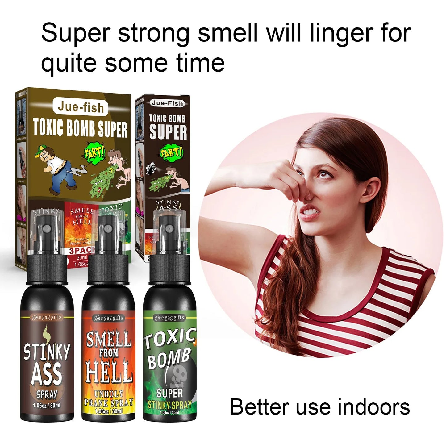 Poop Spray Prank Spray