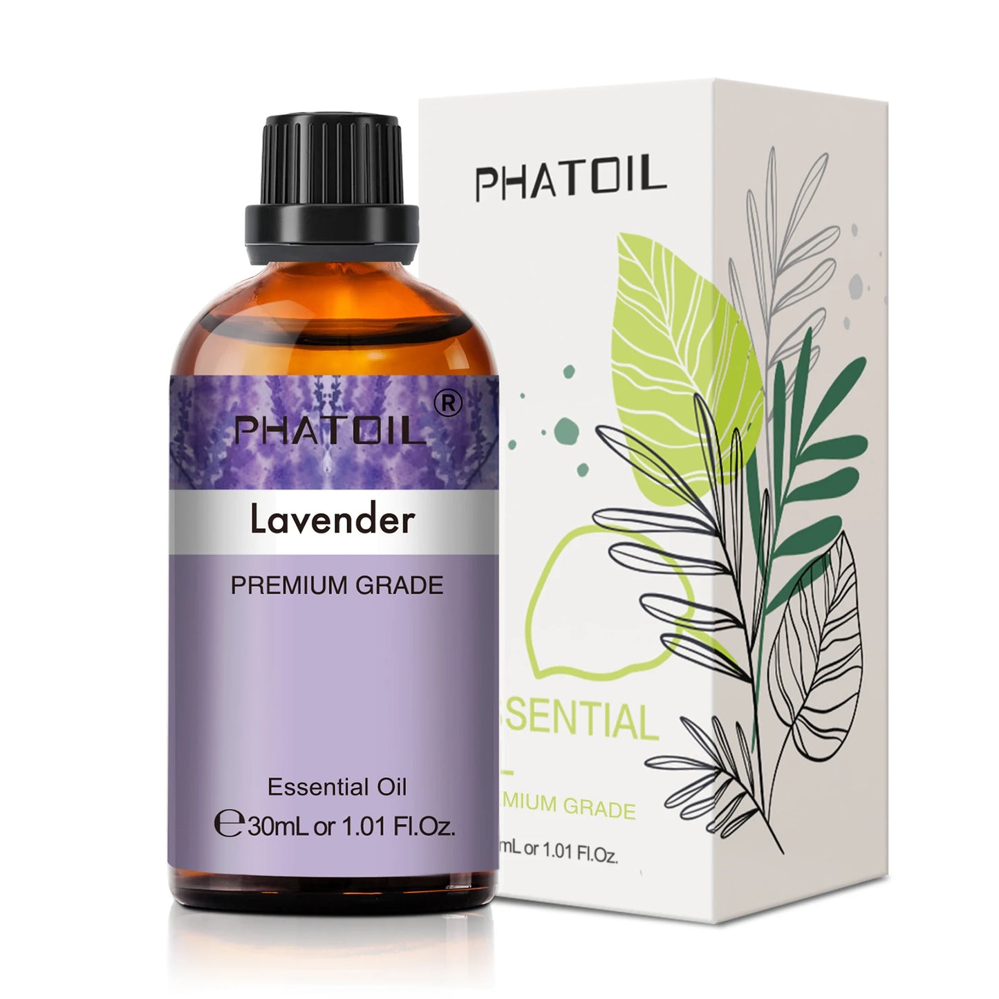 PHATOIL Aromatherapy Essential Oil – 30ml Single Scents