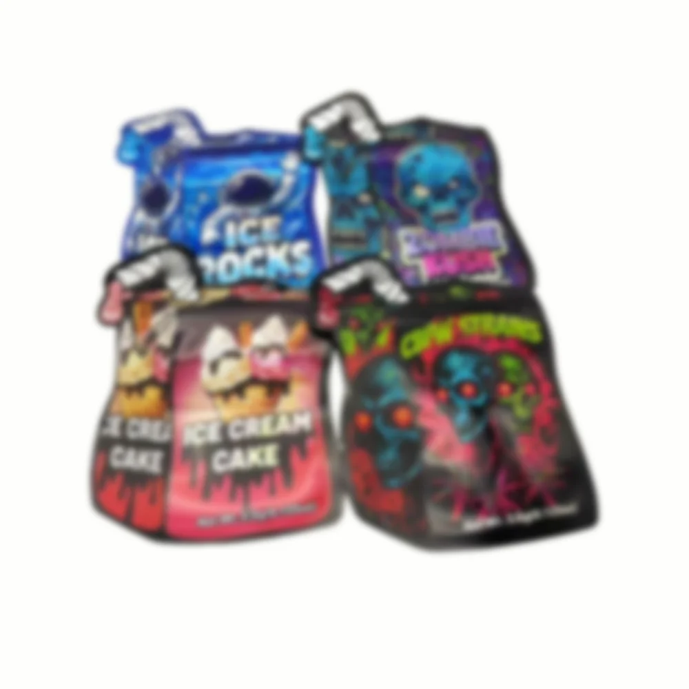 30pcs Cartoon Mylar Ziplock Bags – Resealable Food Storage Pouches