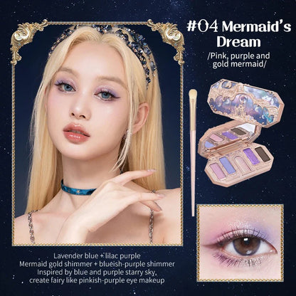 Flower Knows Swan Ballet Eyeshadow Palette