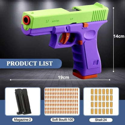 Shell Ejecting Soft Bullet Blaster