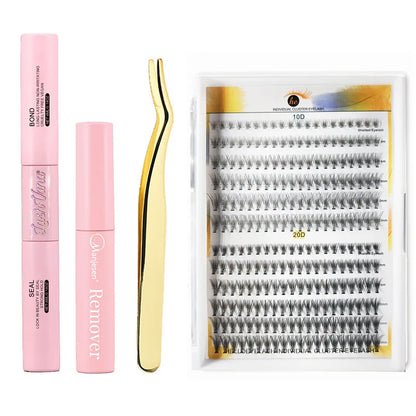 240PCS DIY Lash Cluster Extension Kit – Salon Look, At-Home Ease