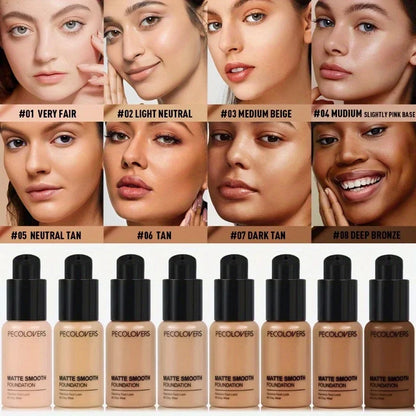 Full Coverage Concealer Foundation – Long-Lasting, Waterproof & Natural Matte Finish