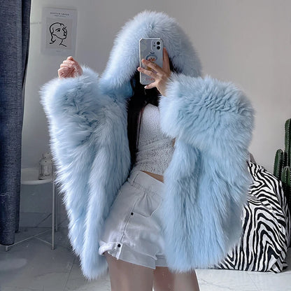 Lautaro Shaggy Faux Fur Jacket – Cozy Luxe With a Statement Twist