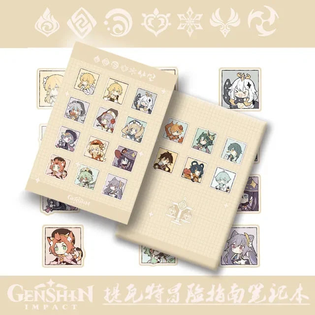 Genshin Impact Mona Notebook – Student Stationery, Cosplay Prop & Collector’s Gift