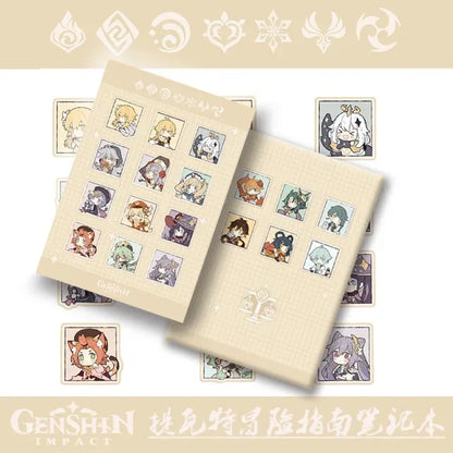 Genshin Impact Mona Notebook – Student Stationery, Cosplay Prop & Collector’s Gift