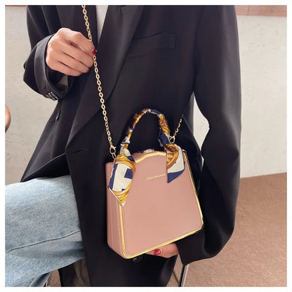 Luxury Crossbody Handbag – Classic Square Shoulder Bag