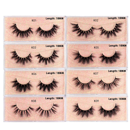 3D Mink Strip Lashes