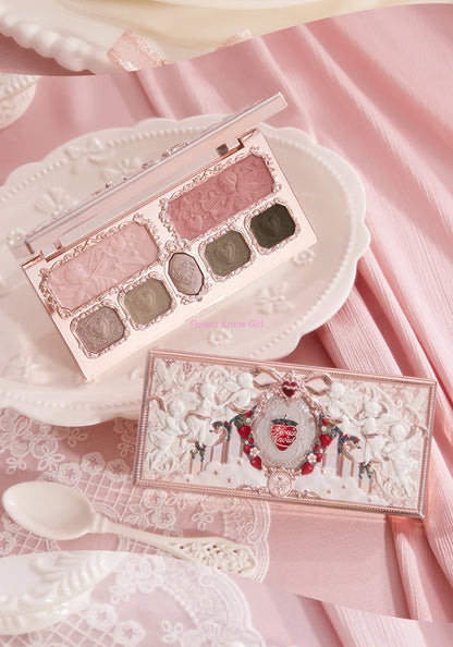 Strawberry Cupid Complexion Palette – Blush, Eyeshadow, Highlighter & Bronzer