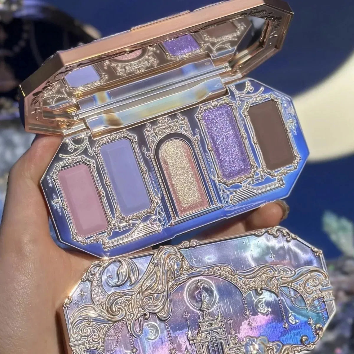 Flower Knows Swan Ballet Eyeshadow Palette