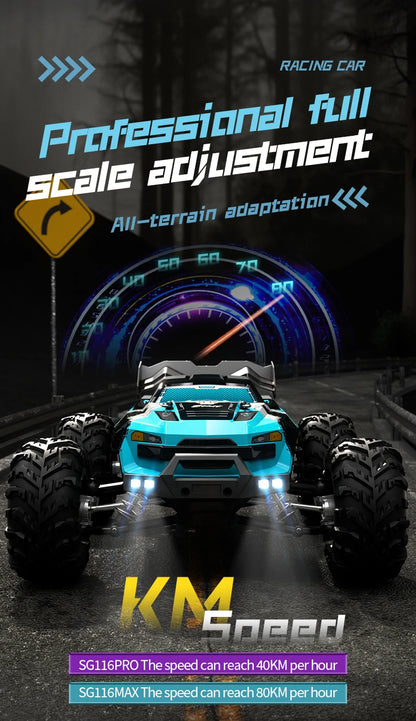 High-Speed RC Off-Road Drift Truck