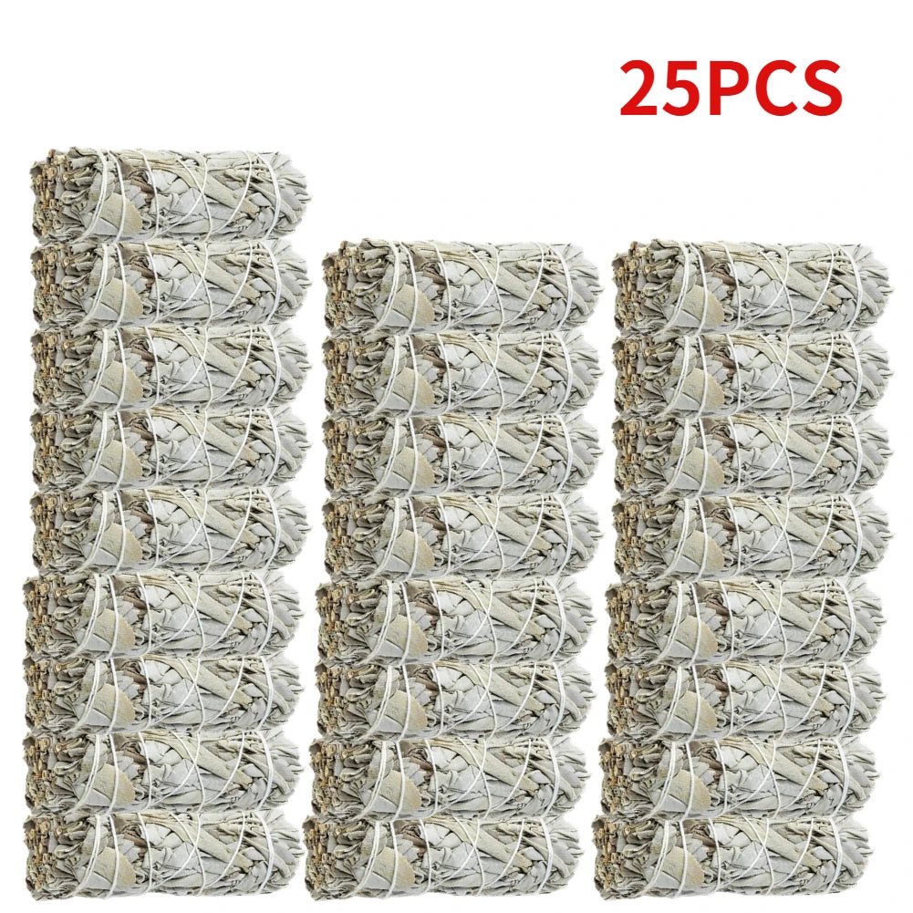 Natural White Sage Smudge Sticks – Purification & Cleansing Bundle