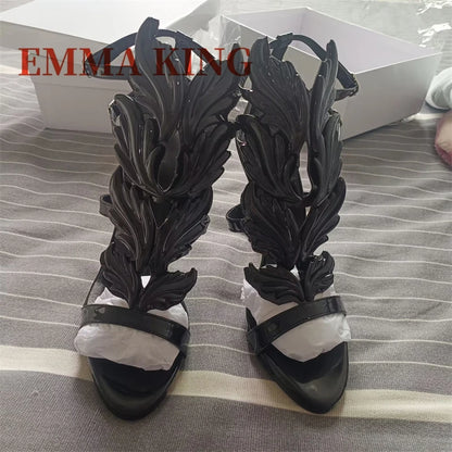 Ankle Strap Stiletto Heel Sandals