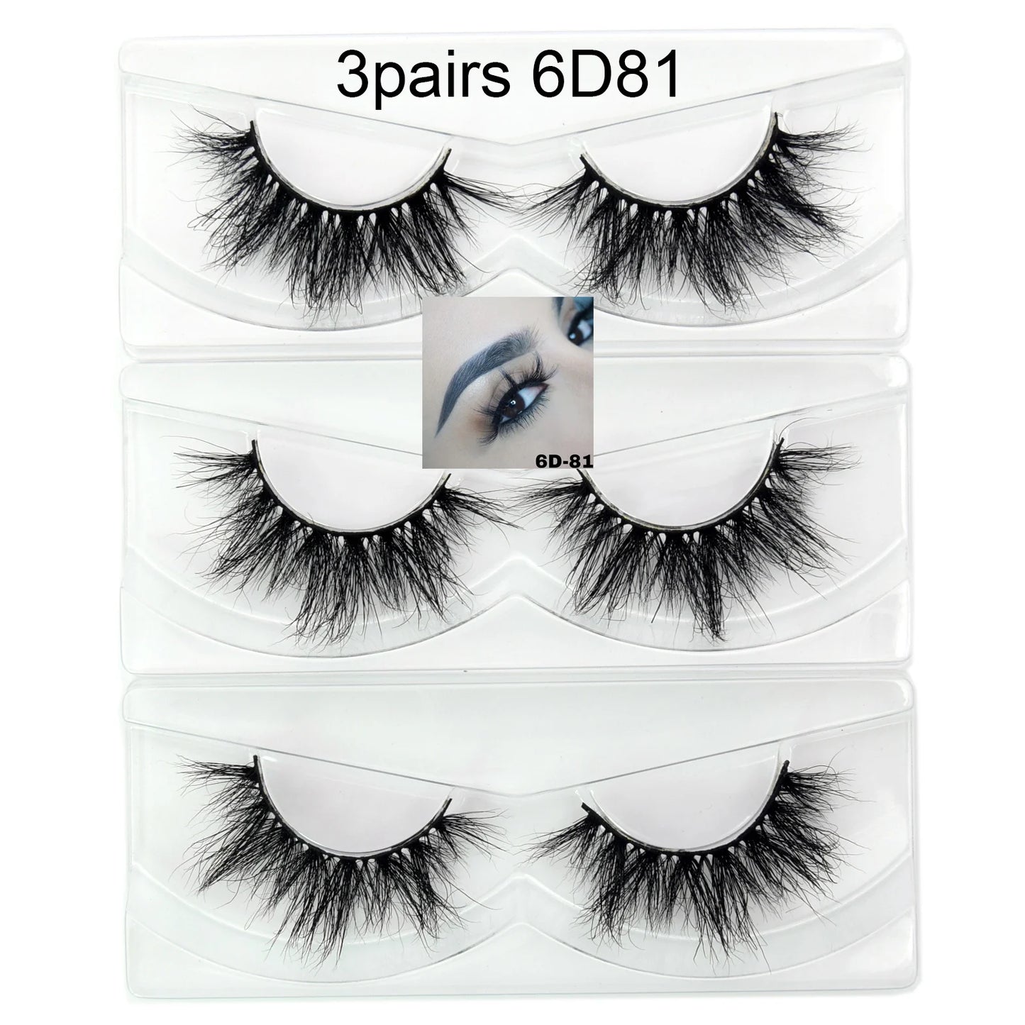 Natural Half Eye False Eyelashes – Soft Mink Look with Lightweight Cotton Band