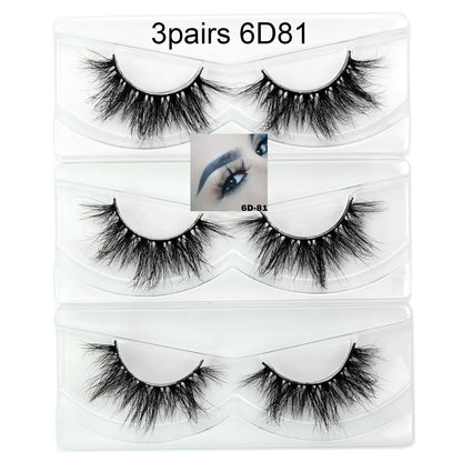 Natural Half Eye False Eyelashes – Soft Mink Look with Lightweight Cotton Band