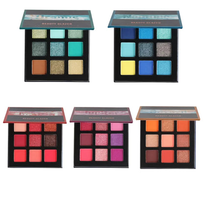 Beauty Glazed 9-Color Eyeshadow Palette