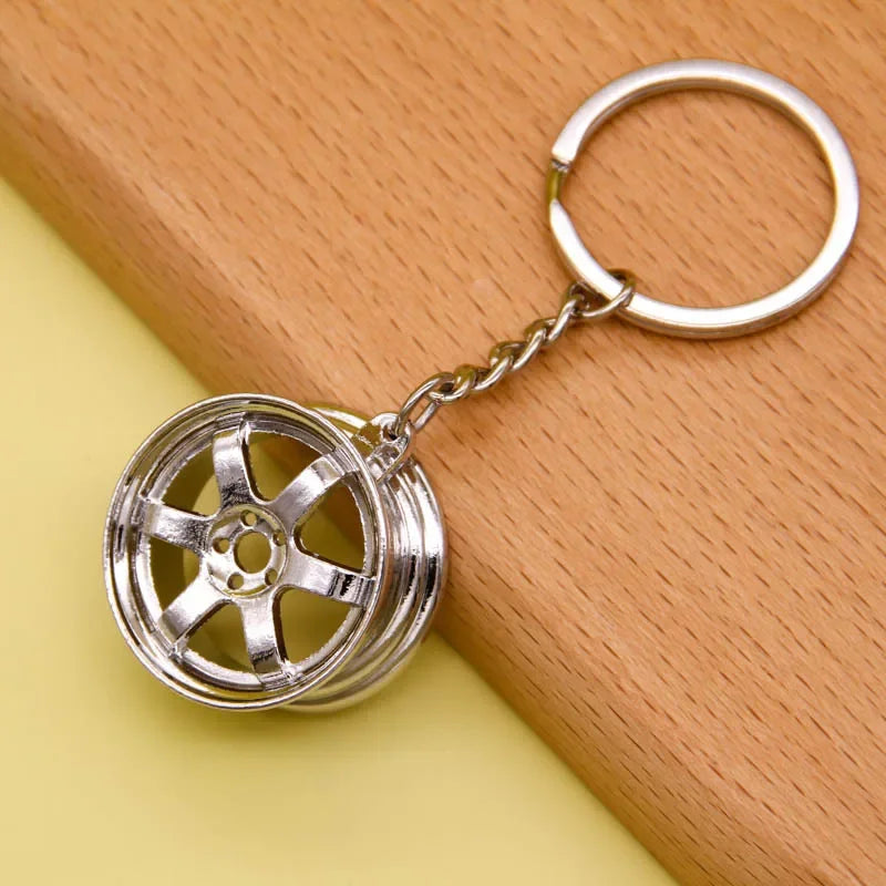 Gear Head Keychain