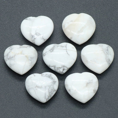 Natural Stone Heart Crystals – Rose Quartz, Amethyst & Gemstone Ornaments