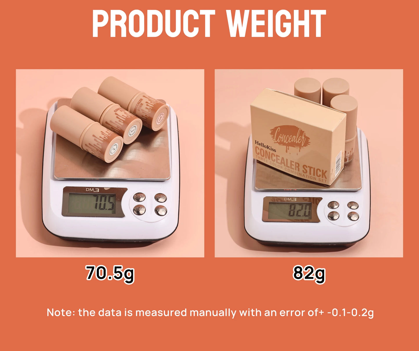 Contour Stick Set – Matte Finish Highlighter & Shadow Duo for Flawless V-Face Sculpting