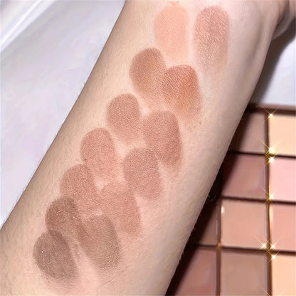 25-Color Neutral Earth Tone Eyeshadow Palette
