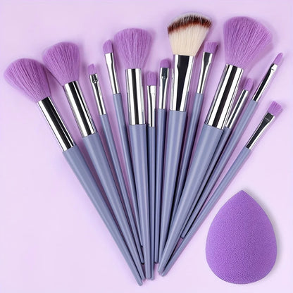 Professional Makeup Brush Set – 13pcs / 33pcs with Sponges & Tools