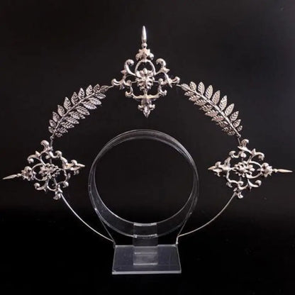 Virgin Mary Halo Queen Tiara – Angel Wings Gothic Lolita Headband