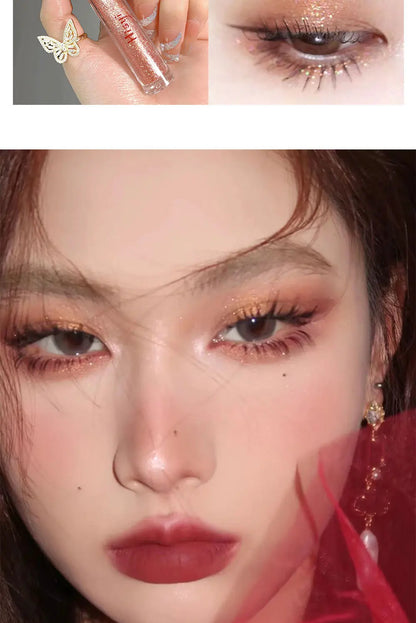 6 Colors Glitter Liquid Eyeshadow