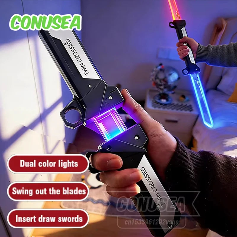 Double-Bladed Light Sword Toy