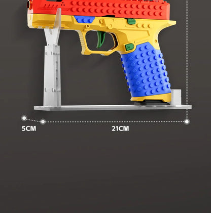 Hanging Toy Block Pistol