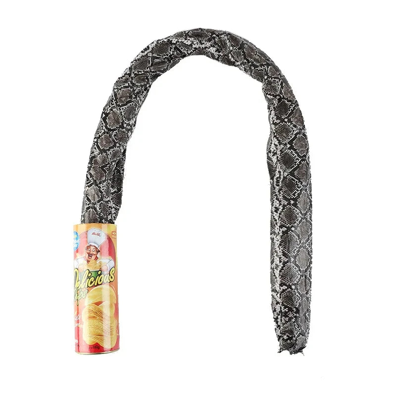 Jumping Snake Potato Chip Can Prank Toy