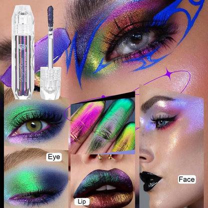 Chameleon Metal Lip Gloss – Long-Lasting Hydration with a Magical Metallic Twist