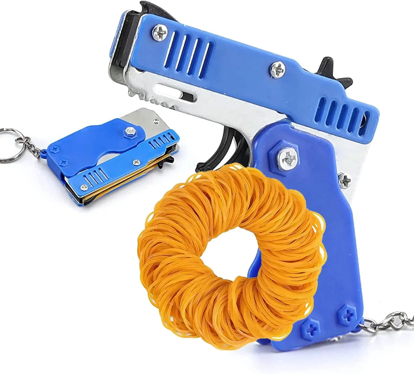 Mini Folding Rubber Band Launcher