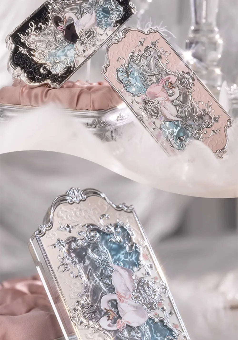 Flower Knows Swan Ballet Eyeshadow Palette