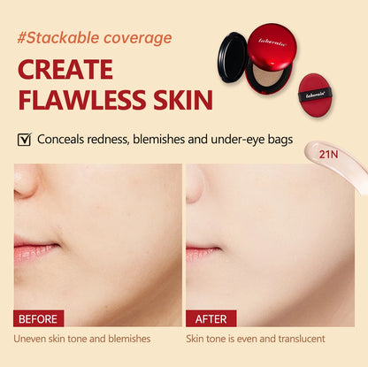 Cushion Refill Foundation – Waterproof, Semi-Matte & Long-Lasting (72H Wear)