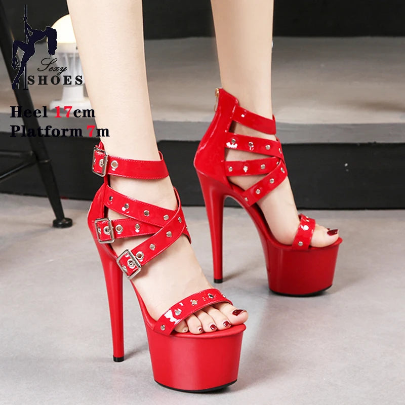 Platform Stiletto Heel Sandals