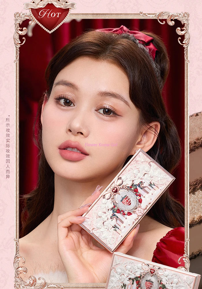 Strawberry Cupid Complexion Palette – Blush, Eyeshadow, Highlighter & Bronzer