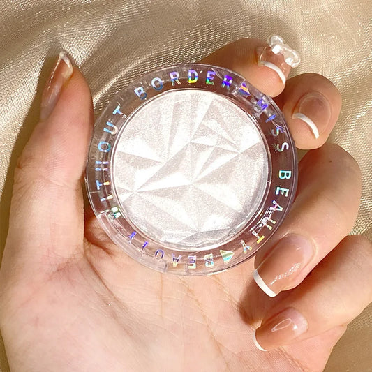 2-Color Diamond Highlighter Palette – Shimmer & Glow