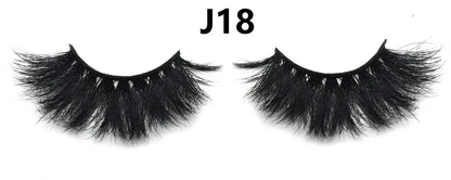 3D Mink Lashes – Fluffy Crisscross Wispy Strip Lashes 1 Soft Box