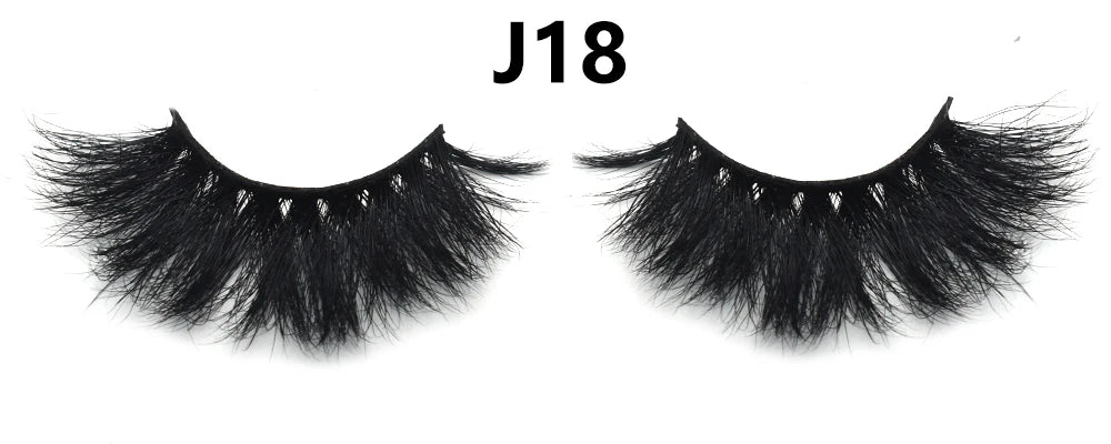 3D Mink Lashes – Fluffy Crisscross Wispy Strip Lashes 10 Soft Box