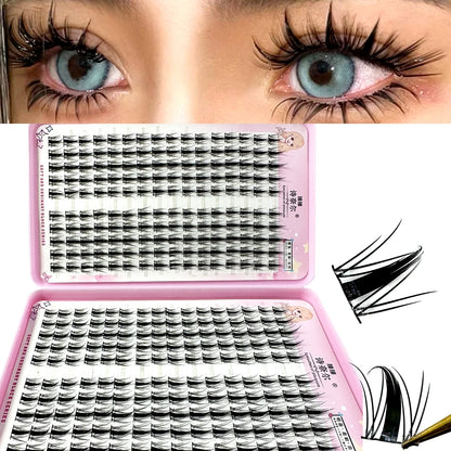 High-Capacity Individual Cluster Lashes (12mm / 13mm / 14mm)