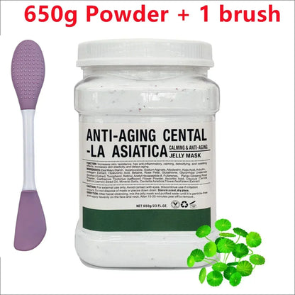 650g Chamomile & Hyaluronic Acid Jelly Mask Powder – Hydrating, Firming & Brightening Facial Treatment 💆‍♀️✨