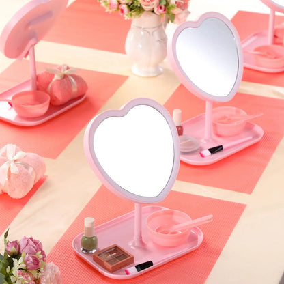 Spa Party Mirrors for Girls – 6-10PCS Makeup & Dressing Table Set