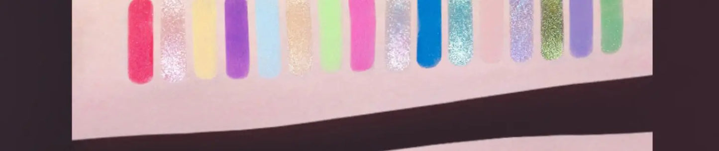 16-Color Glitter & Matte Eyeshadow Palette – Chameleon Glow Shades for Bold Eye Looks