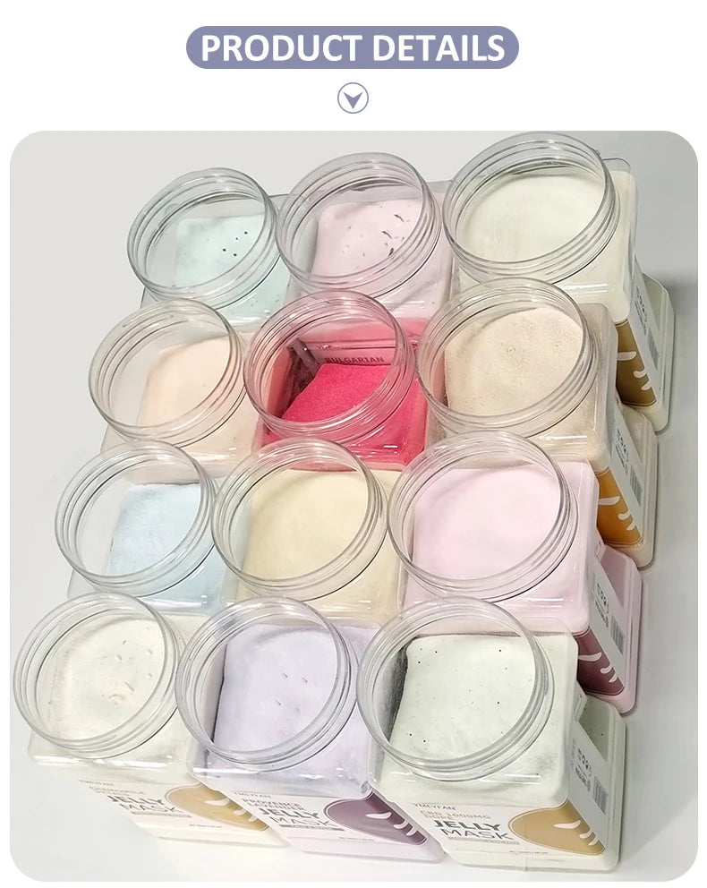 Professional Jelly Face Mask Powder – Hyaluronic Acid Hydrating & Whitening Peel Mask 💆‍♀️✨