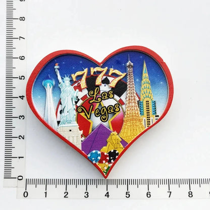 3D Wood Fridge Magnet