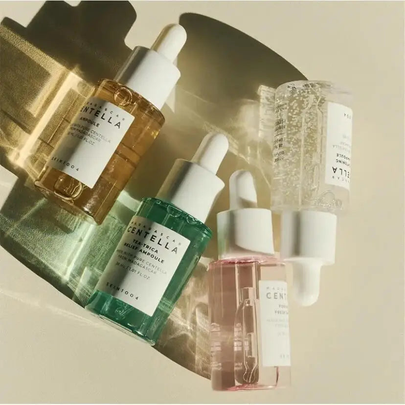 Centella Repair Essence Ampoule – Whitening & Moisturizing Korean Skin Care Serum 🌿✨