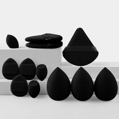 Professional Makeup Brush Set – 13pcs / 33pcs with Sponges & Tools